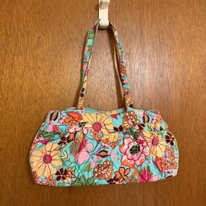 Vera Bradley Quilted Tropical Floral Patterned Women's Bag